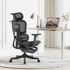 Ergoflex Pro High Back Mesh office chair with Footrest