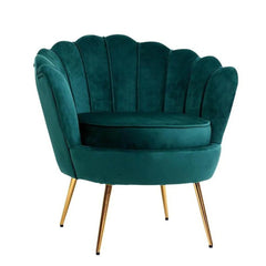 Comfortable Velvet Living Room Sofa Chair