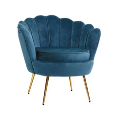 Comfortable Velvet Living Room Sofa Chair