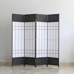 Room Divider Folding Screen 4-panel