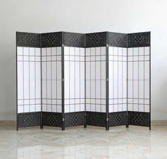 Stylish Room Divider Folding Privacy Screen 6-panel