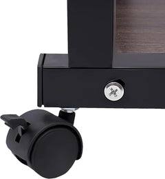 Height Adjustable Laptop table desk Wheels Side Table Care Table Breakfast Table