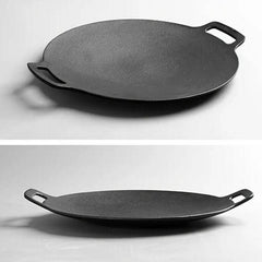 Cast Iron Tawa BBQ Grill Pizza Pan For Induction Electric and Gas Stove