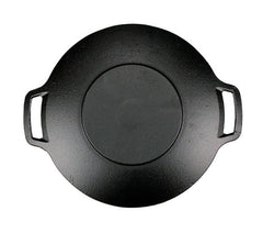 Cast Iron Tawa BBQ Grill Pizza Pan For Induction Electric and Gas Stove