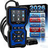 OBD2 Code Reader with Live Data Stream & Battery Voltage Test