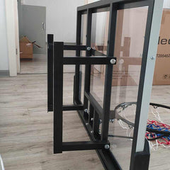 Professional Tempered Glass Basketball Backboard Wall Mounted Basketball Hoop