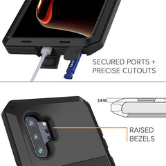 Shockproof & Dustproof Rugged Metal Case – Fits Samsung Galaxy Note 10