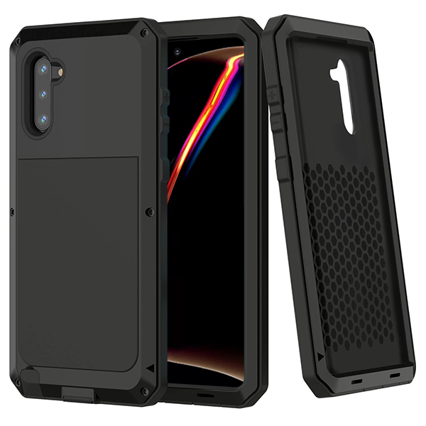 Shockproof & Dustproof Rugged Metal Case – Fits Samsung Galaxy Note 10