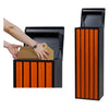 Premium Mailbox Galvanized Steel Lockable Rear Access Letterbox 1000x350x270 mm