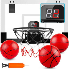 Indoor Basketball Hoop Mini Hoop With Electronic Scoreboard