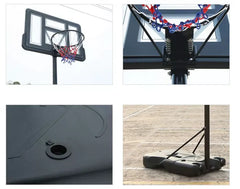 Basketball Hoop Stand With Backboard Hoop Ring 3.05M +  Snap Deal.