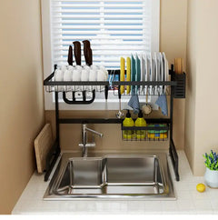 Kitchen Dish Rack Organisor Over the Sink +  Snap Deal.