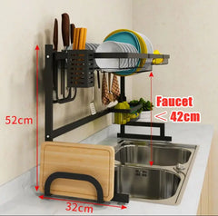 Kitchen Dish Rack Organisor Over the Sink +  Snap Deal.