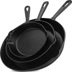Cookware Sets Frying Cast Iron Pans Cast Iron Dish 16/20/26cm Promo +  Snap Deal.