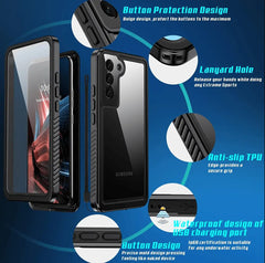 Samsung Galaxy S22 Plus Case Waterproof Shockproof Case +  Snap Deal.