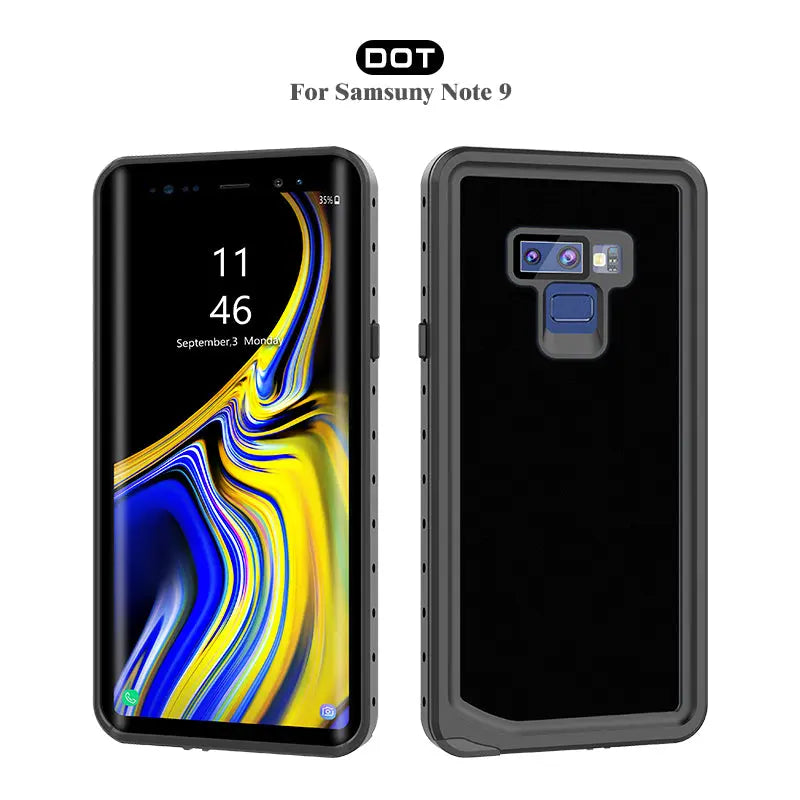 Samsung Galaxy Note 9 Waterproof Shockproof Case +  Snap Deal.
