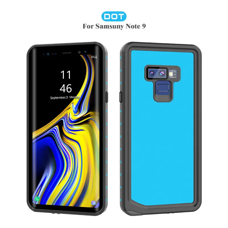 Samsung Galaxy Note 9 Waterproof Shockproof Case +  Snap Deal.