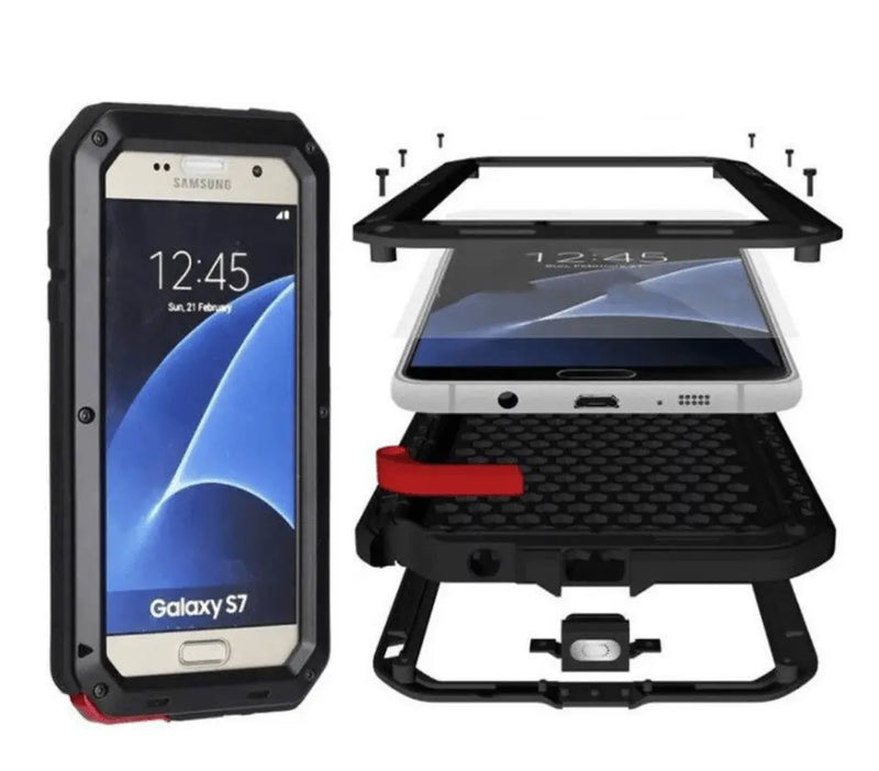Samsung Galaxy S7 Shockproof Rugged Case +  Snap Deal.