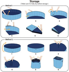Pet bath Dog Swimming Pool +  Snap Deal.