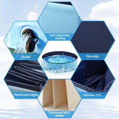 Pet bath Dog Swimming Pool +  Snap Deal.