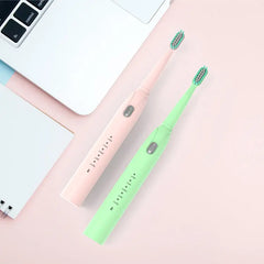 Tooth brush with 2 heads +  Snap Deal.