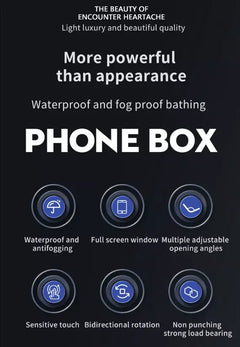 Shower Phone Holder Rotatable Phone Holder for Shower +  Snap Deal.