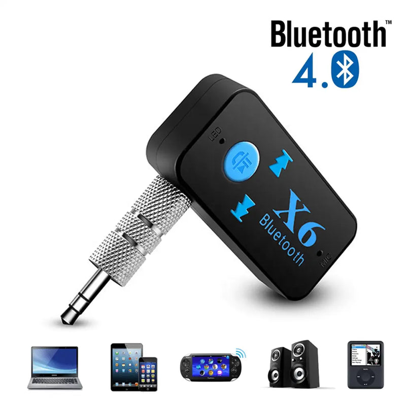 Wireless Bluetooth Receiver AUX For Car Music Player +  Snap Deal.