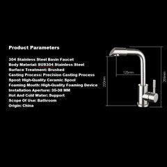 Basin Faucet Hot and Cold +  Snap Deal.
