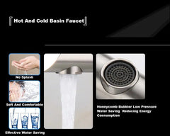 Basin Faucet Hot and Cold +  Snap Deal.