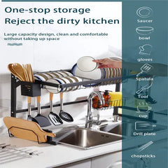 Dish Rack Drying Rack Over Sink Rack Kitchen Storage +  Snap Deal.