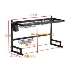 Dish Rack Drying Rack Over Sink Rack Kitchen Storage +  Snap Deal.