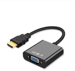 HDMI to VGA Adapter +  Snap Deal.