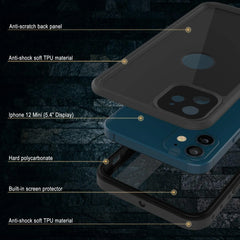 iPhone 12 Mini Waterproof Case +  Snap Deal.