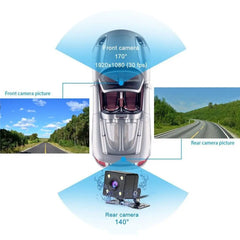 Car Dash Camera includes Reverse Camera.