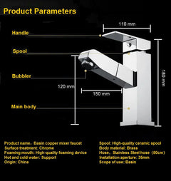Basin Faucet Pull Out Hot and Cold +  Snap Deal.