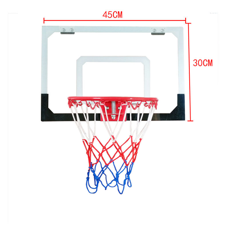 The Door Mini Basketball Hoop with Ball and Breakaway Spring Rim Snap