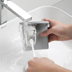 Toothpaste Dispenser and Tootbrush Holder Organisor Promo +  Snap Deal.