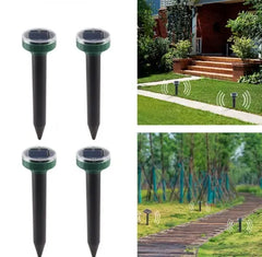 Solar Ultrasonic Repellent Set of 4 PCs +  Snap Deal.