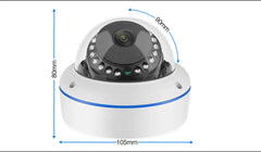 2MP IP POE Camera Dome Security Camera +  Snap Deal.