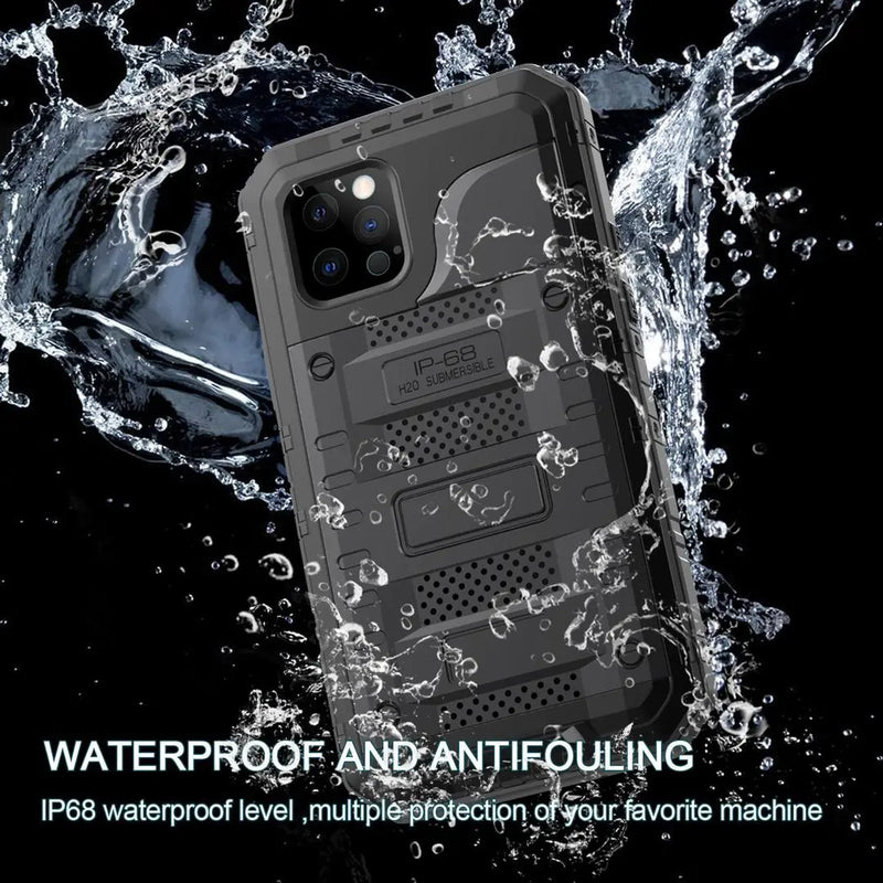 iPhone 12 Pro Max Case Waterproof Case +  Snap Deal.