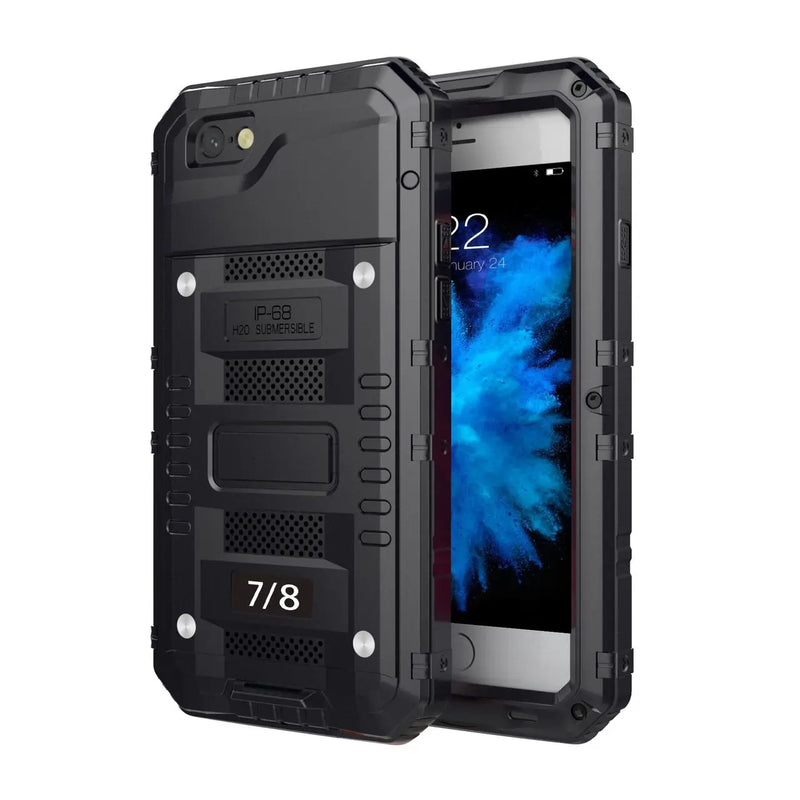 iPhone 7 / 8 / SE 2020 Waterproof IP68 Heavy Duty Rugged Metal Case for iPhone 7 +  Snap Deal.